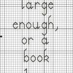 10 Free Crochet Bookmark Patterns with Free Printable Counted Cross Stitch Bookmark Patterns