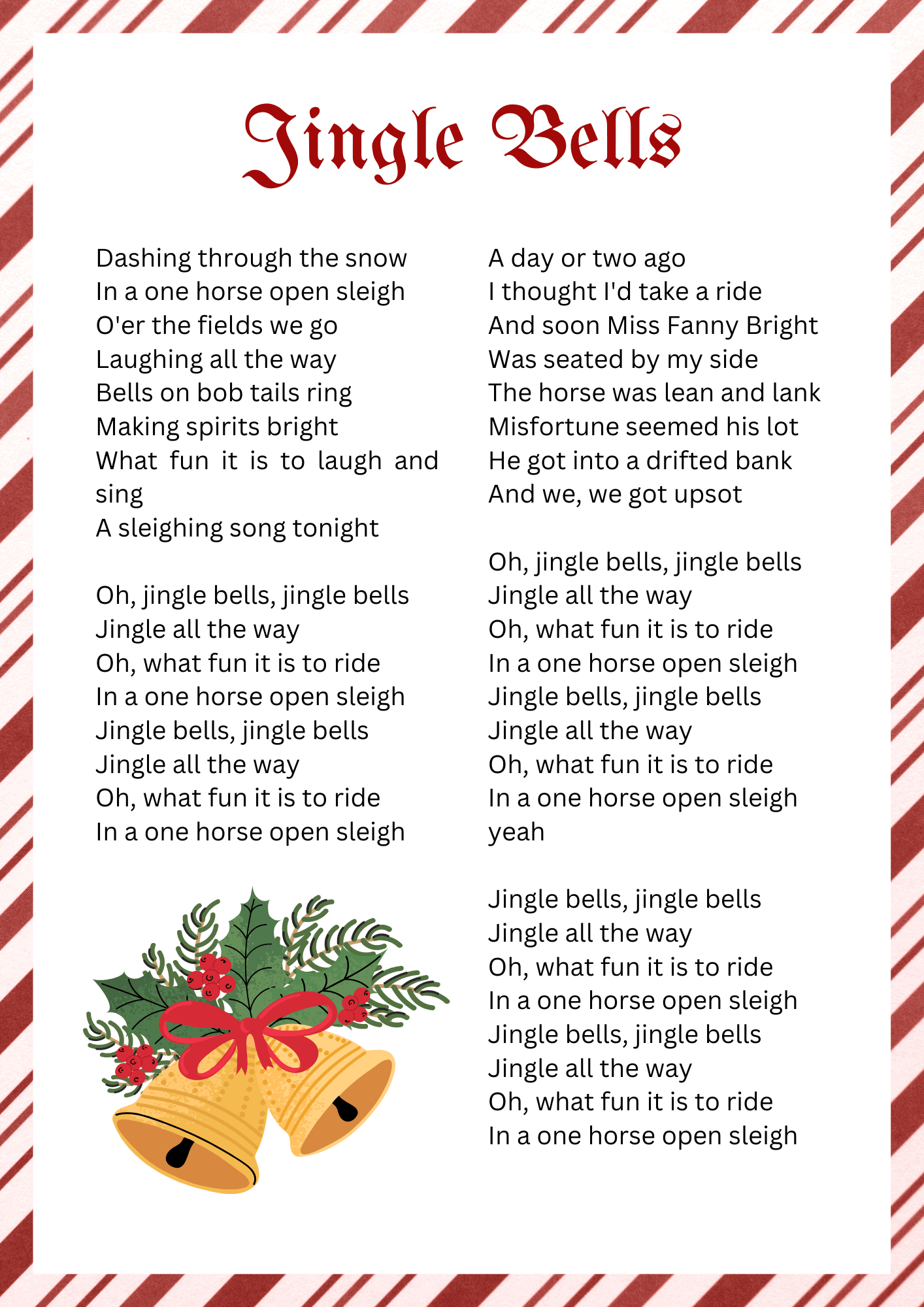 10 Fun Free Christmas Carol Printables For Kids In 2025 intended for Free Printable Christmas Carol Lyrics