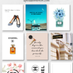 10 Original Free Printable Chanel Wall Art - with regard to FREE Printable Chanel Book Cover Template