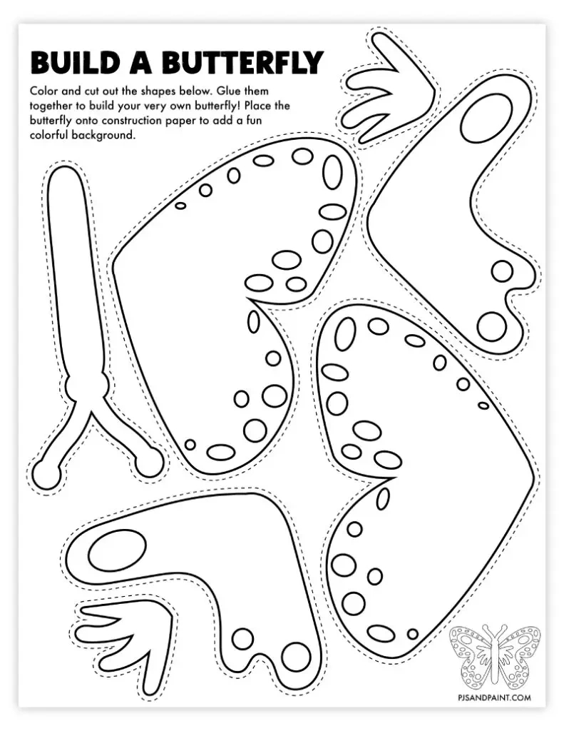 101 Free Printable &amp;quot;Build Your Own&amp;quot; Crafts - Pjs And Paint regarding Free Printable Crafts For Adults