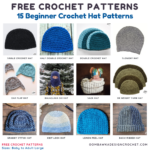 15 Easy Beginner Crochet Hat Patterns (Free And Quick) inside FREE Printable Crochet Patterns For Hats