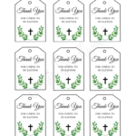 15 Insanely Cute Thank You Tags (Free Printable) - Cassie Smallwood throughout Free Printable Christening Favor Tags