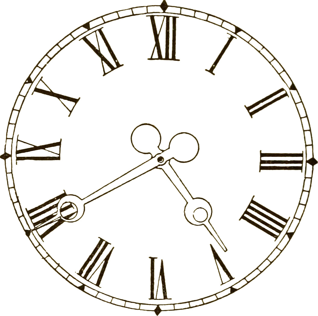 16 Clock Face Images - Print Your Own! - The Graphics Fairy for FREE Printable Clock Template with Hands