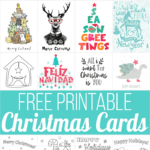 160 Free Printable Christmas Cards For 2025 within FREE Printable Christmas Cards with Pictures