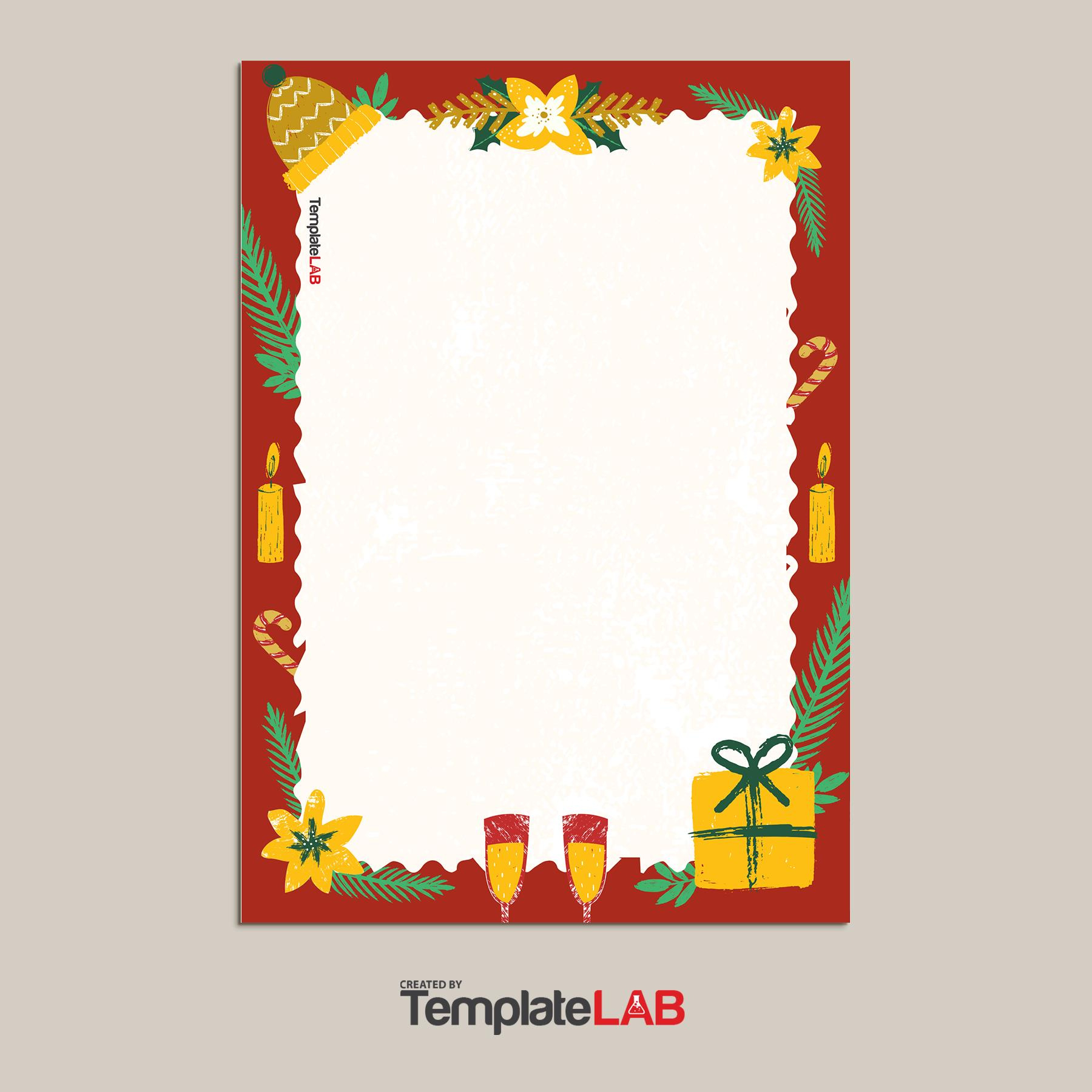 18 Free Christmas Borders [Word, Photoshop, Powerpoint] with regard to FREE Printable Christmas Borders and Frames