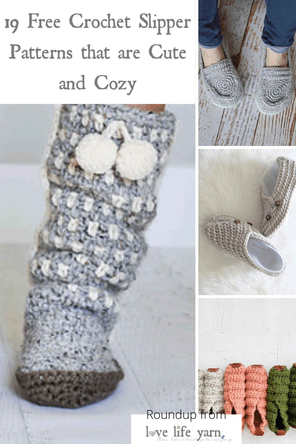 19+ Free Crochet Slipper Patterns: The Ultimate Guide To Cute within FREE Printable Crochet Slipper Patterns