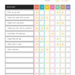 19 Printable Behavior Chart Templates [For Kids] ᐅ Templatelab within FREE Printable Classroom Behavior Charts