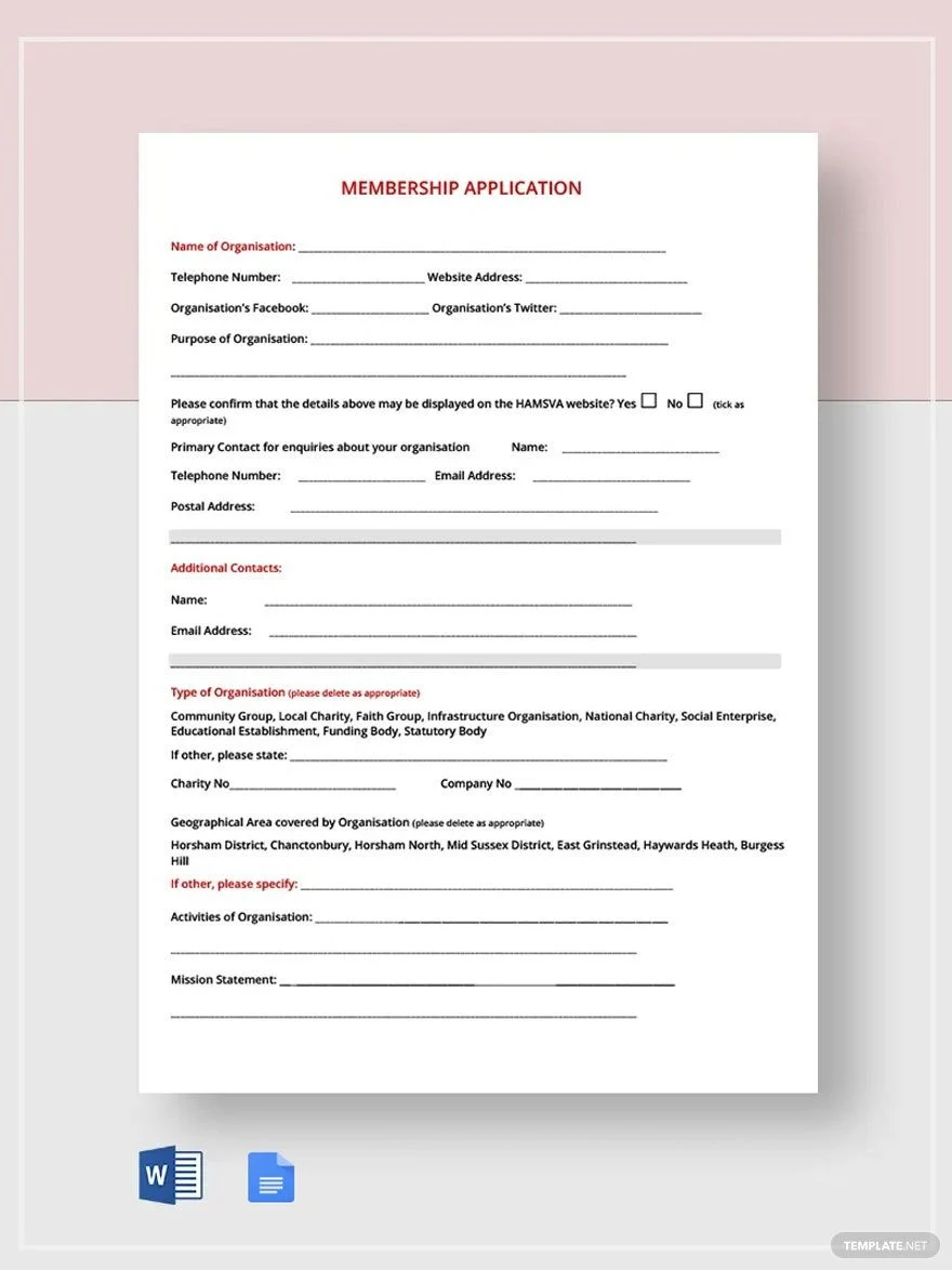 20+ Church Membership Form Templates In Pdf | Doc within Free Printable Church Membership Forms