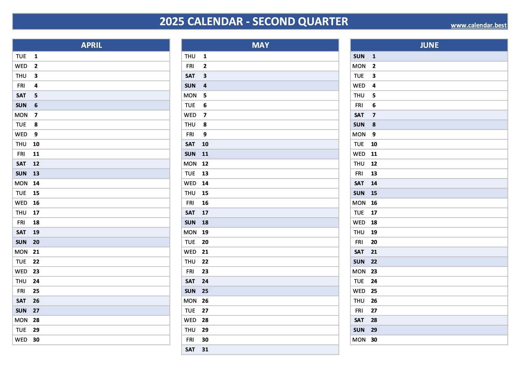 2025 Quarterly Calendar To Print regarding FREE Printable Calendar 2025 2 Months Per Page