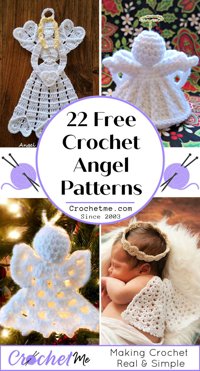 22 Free Crochet Angel Patterns | Crochet Angel Ornament Pattern with regard to FREE Printable Crochet Angel Patterns