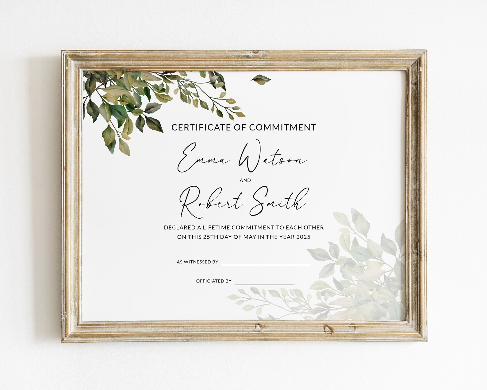 24 Commitment Certificates Ideas | Certificate, Certificate in Free Printable Certificate Of Commitment Template