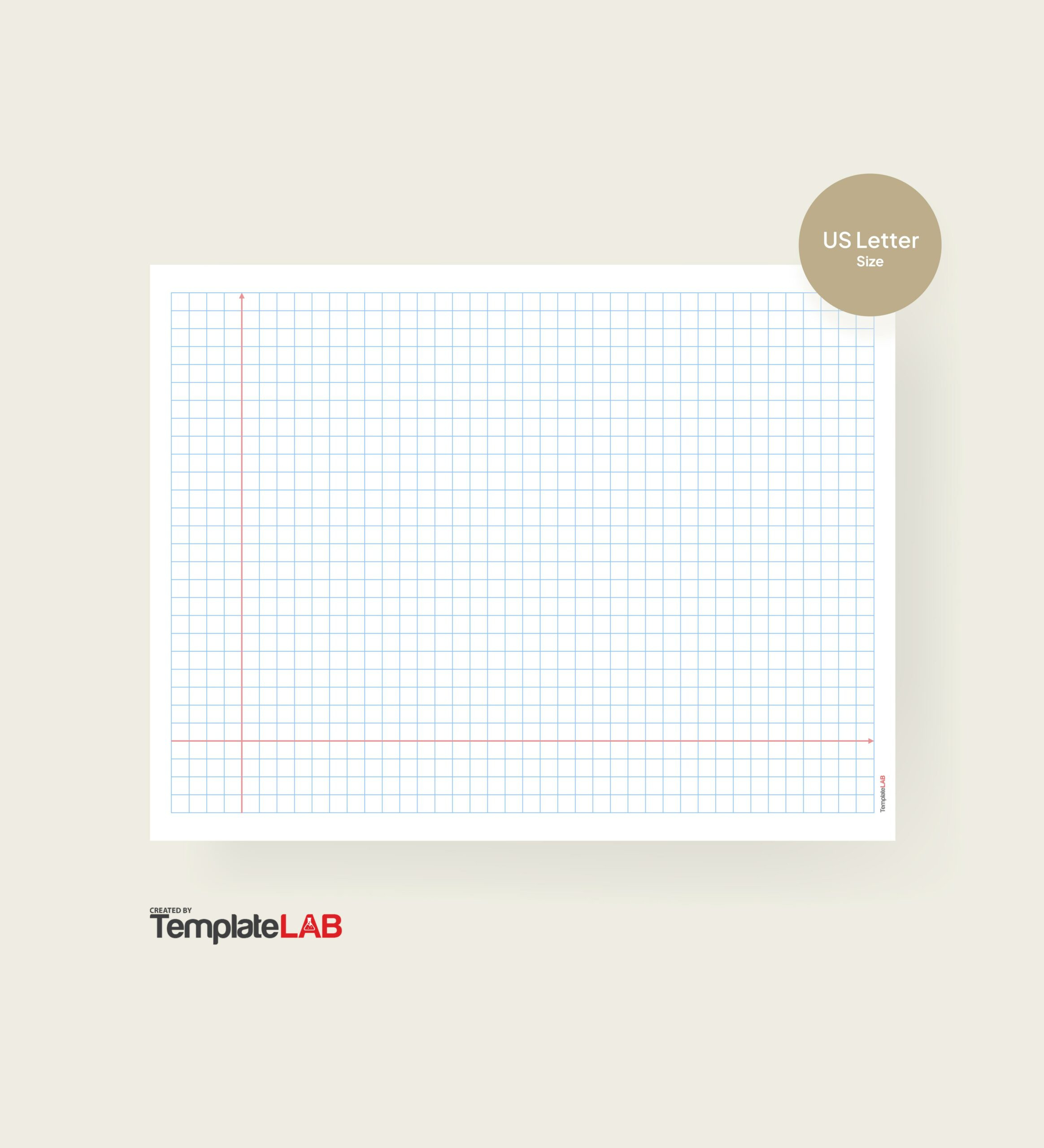 24 Free Printable Graph Paper Templates (Word, Pdf) intended for Free Printable Charts With Lines
