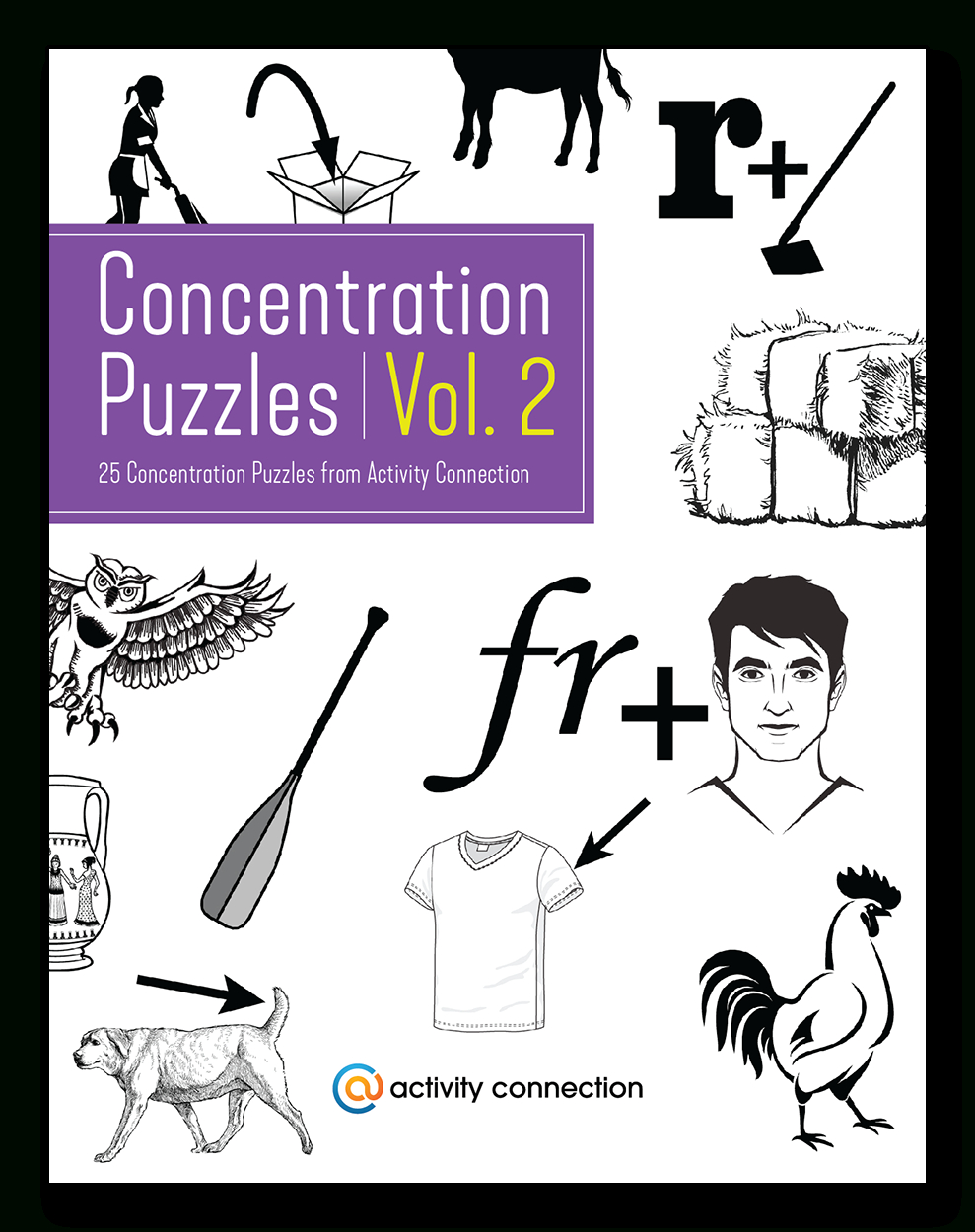 25 Concentration Puzzles Vol. 2 - Activity Connection throughout Free Printable Concentration Classic Concentration Puzzles