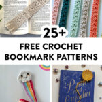 25 Free Crochet Bookmark Patterns - Sarah Maker intended for Free Printable Crochet Patterns For Bookmarks