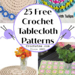25 Free Crochet Tablecloth Patterns - Crochet Me inside FREE Printable Crochet Tablecloth Patterns