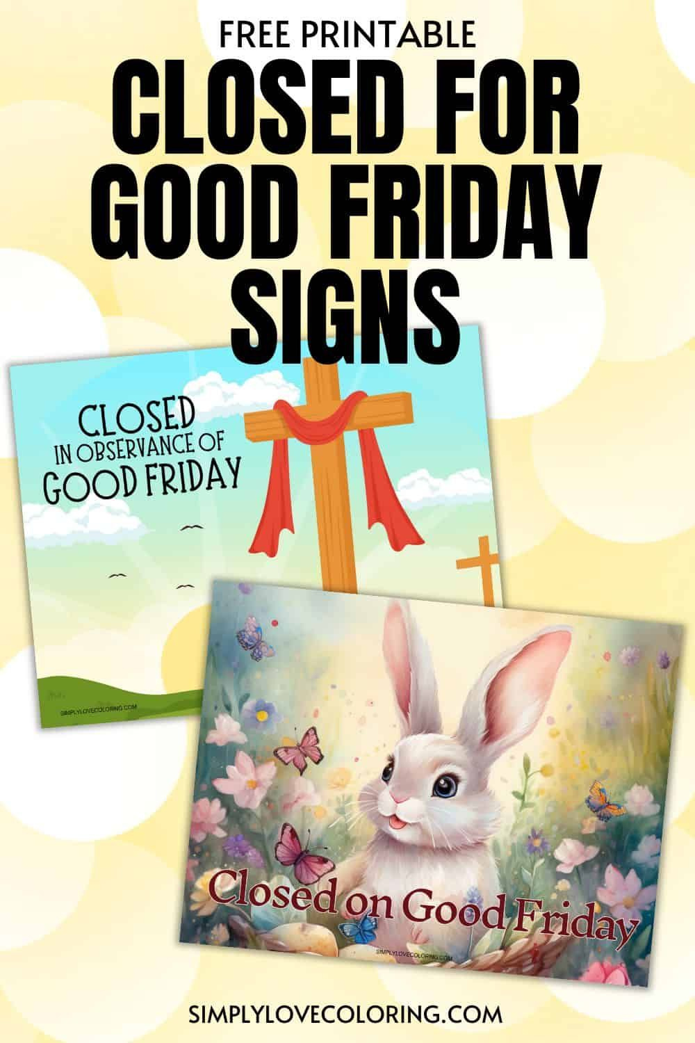 26 Good Friday Closed Sign (Free Pdf Printables) Ideas In 2025 throughout Free Printable Closed For Good Friday Signs