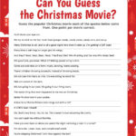 3 Christmas Movie Trivia Games {Free Printable} - Play Party Plan within Free Printable Christmas Movie Trivia Games