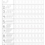 3 Free Preschool Number Worksheets 1-10 throughout Free Printable Counting Worksheets 1-10