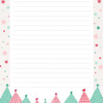 30+ Free Printable Christmas Border Printable Templates - The with FREE Printable Christmas Letterhead Paper