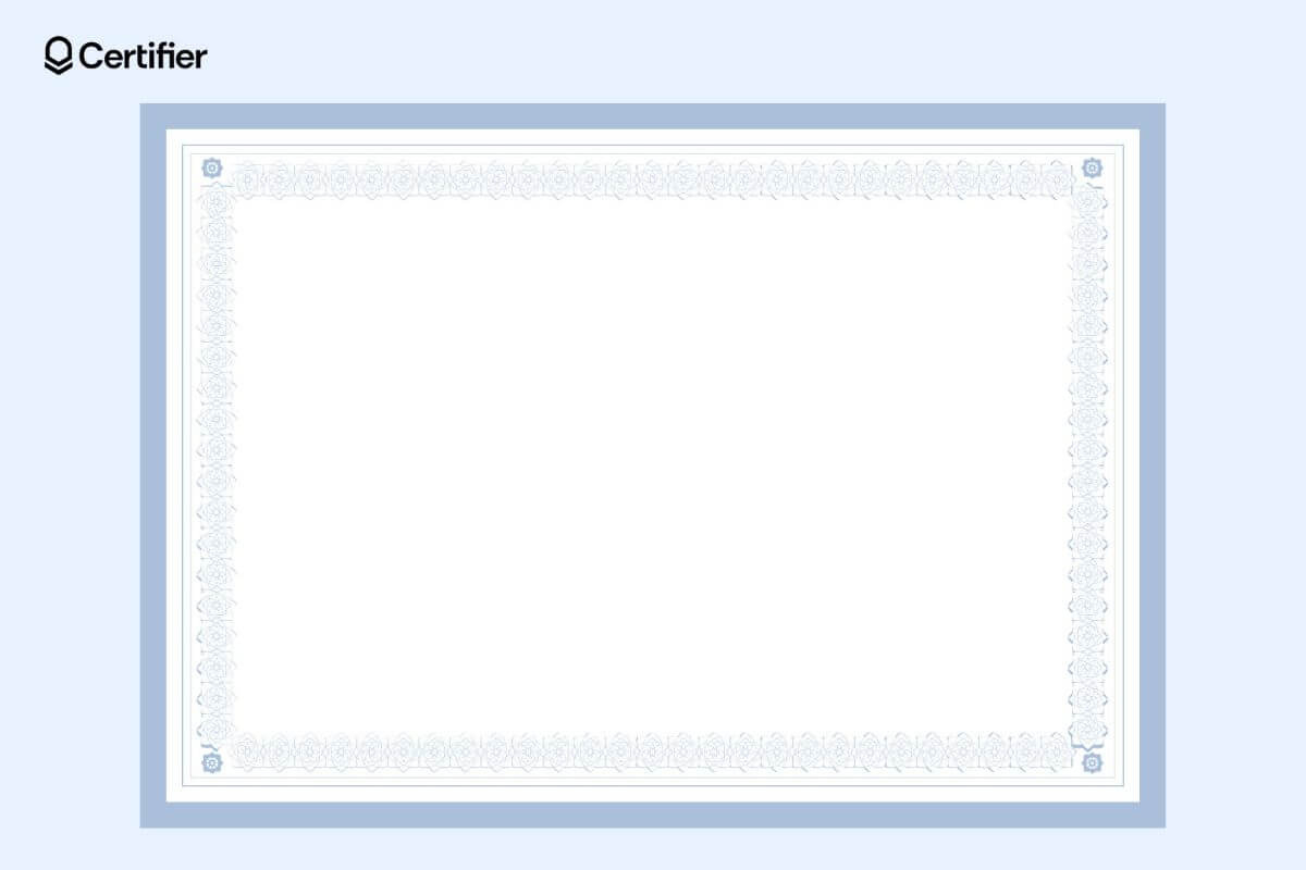 33+ Free Certificate Borders To Download regarding FREE Printable Certificate Borders and Frames