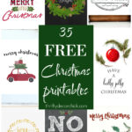 35 Free Christmas Printables To Deck Your Halls | Thrifty Decor within Free Printable Christmas Door Decorations