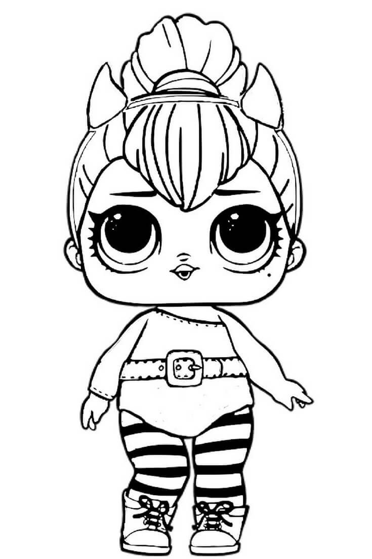 40 Free Printable Lol Surprise Dolls Coloring Pages pertaining to FREE Printable Colouring Pages Lol Dolls