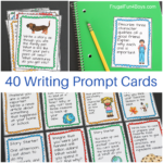40 Printable Writing Prompts For 3Rd, 4Th, And 5Th Graders with Free Printable Creative Writing Prompts