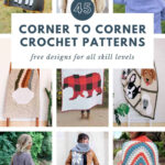 45 Free C2C Crochet Patterns: Blankets, Sweaters + Beyond for Free Printable C2C Crochet Patterns