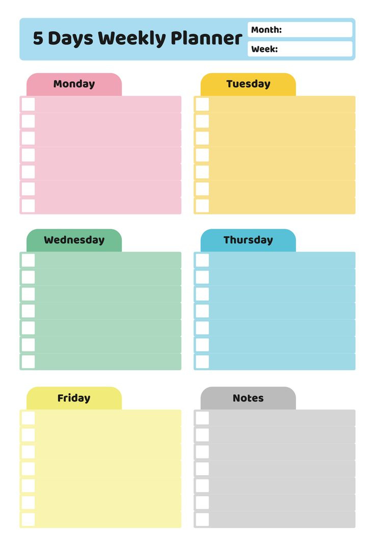 5 Day Work Week Monthly Calendar - 10 Free Pdf Printables | Printablee in Free Printable Calendar 5 Day Week