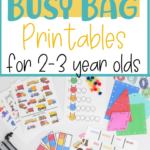 5 Free Busy Bag Printable Activities For Toddlers - Little pertaining to FREE Printable Busy Bag Printables