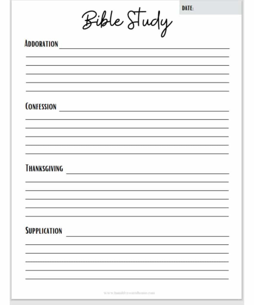 5 Free Printable Bible Study Worksheets For Christian Women! regarding FREE Printable Christian Bible Studies