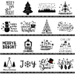 50 Free Christmas Svg Files - Prudent Penny Pincher with regard to Free Printable Christmas Silhouette Images