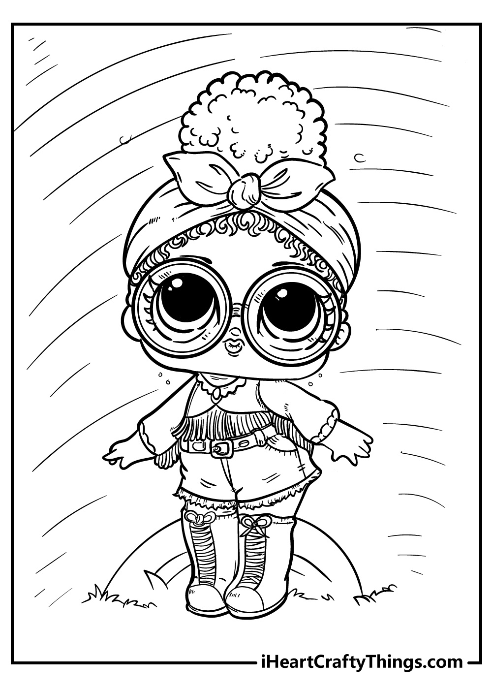50 L.o.l. Surprise! Doll Coloring Pages (Free Printables) with regard to FREE Printable Colouring Pages Lol Dolls