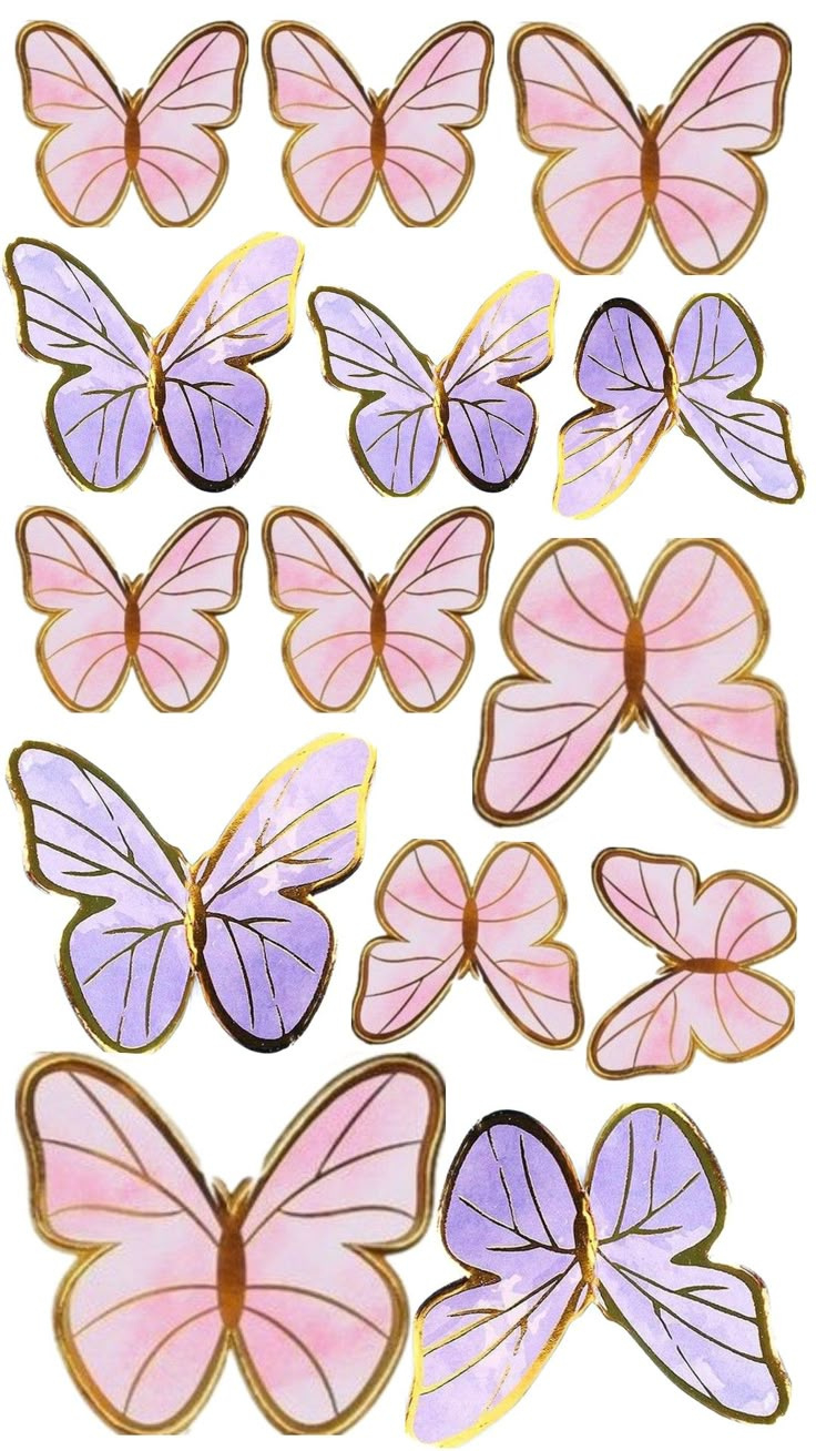 64 Butterfly Ideas In 2025 | Butterfly, Butterfly Cake Topper for Free Printable Butterfly Cupcake Toppers