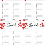 7 Feb Bunco Ideas | Bunco, Bunco Themes, Bunco Food in FREE Printable Bunco Score Sheets Valentines