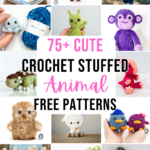 75+ Cute Crochet Stuffed Animals Free Patterns throughout FREE Printable Crochet Animal Patterns