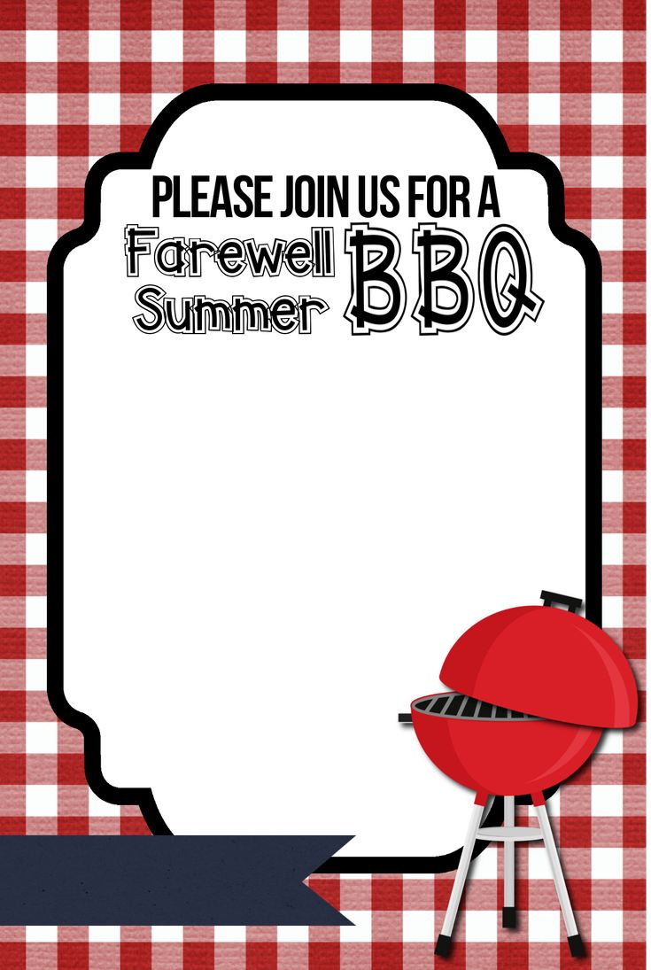 Bbq Flyer Free - 8 Free Pdf Printables | Printablee in FREE Printable Cookout Invitation Template