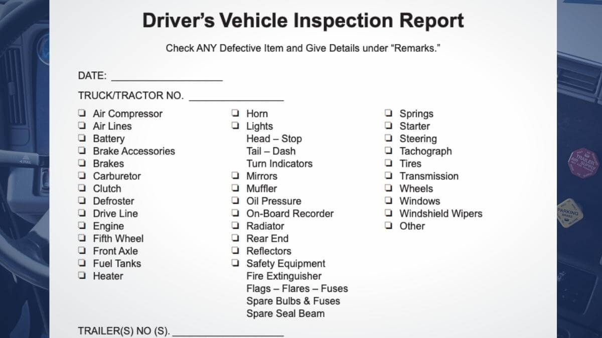 Best Free Cdl Pre-Trip Inspection Checklist | Trucker Safety &amp;amp; Profit inside Free Printable Cdl Pre Trip Inspection Checklist