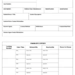 Blank Chain Of Custody Form ≡ Fill Out Printable Pdf Forms Online within Free Printable Chain Of Custody Form