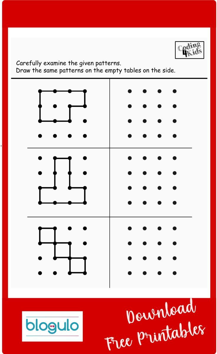 Blogulo-Kindergarten Coding Worksheets intended for Free Printable Coding Worksheets For Kindergarten
