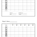 Bunco Scoresheet Template | Pdf Agile within FREE Printable Bunco Score Sheets Printable