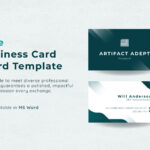 Business Card Word Template In Word, Pdf - Download | Template pertaining to FREE Printable Business Card Templates For Word