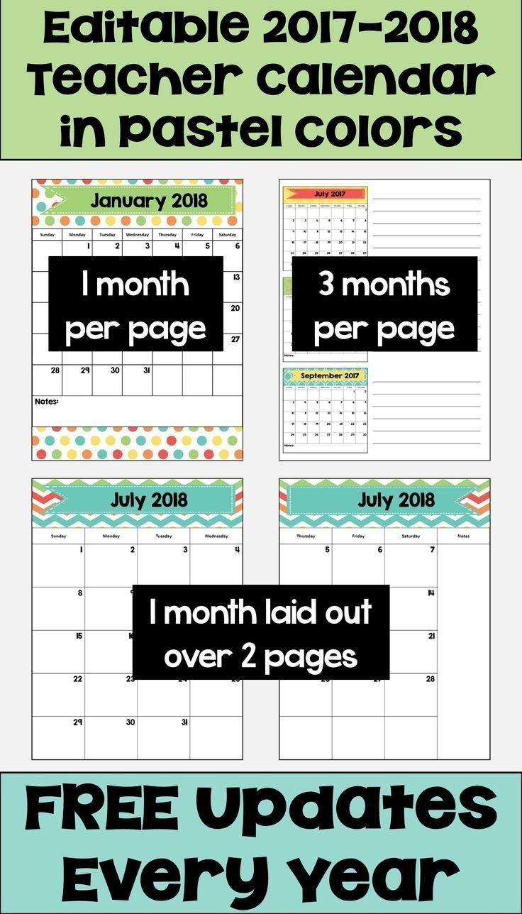 Calendar Template 3 Months Per Page in FREE Printable Calendar 3 Months Per Page