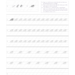 Calligraphy Worksheets And Other Resources | Lilac Script with regard to Free Printable Copperplate Practice Sheets