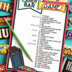 Candy Bar Game Printable - A Girl And A Glue Gun intended for FREE Printable Candy Bar Game