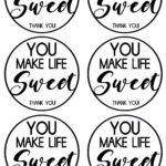 Candy Jar Labels with FREE Printable Candy Jar Labels