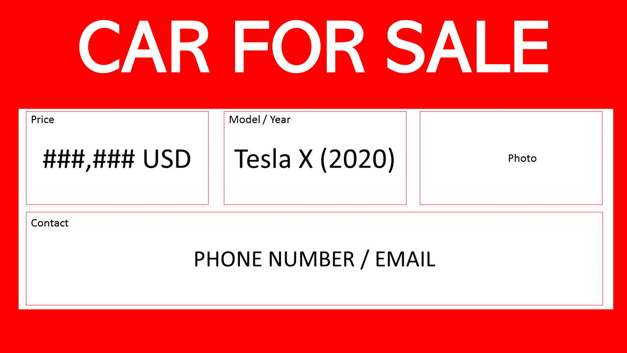 Car For Sale Template | Templates At Allbusinesstemplates with regard to Free Printable Car For Sale Sign Template Word