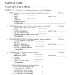 Car Show Judging Form ≡ Fill Out Printable Pdf Forms Online with FREE Printable Car Show Judging Forms