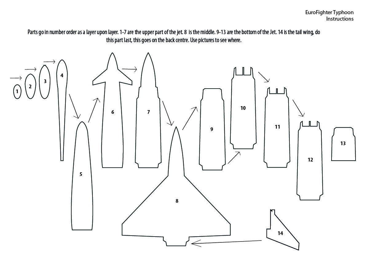 Cardboard Jets | Open Sauce Project pertaining to FREE Printable Cardboard Airplane Template