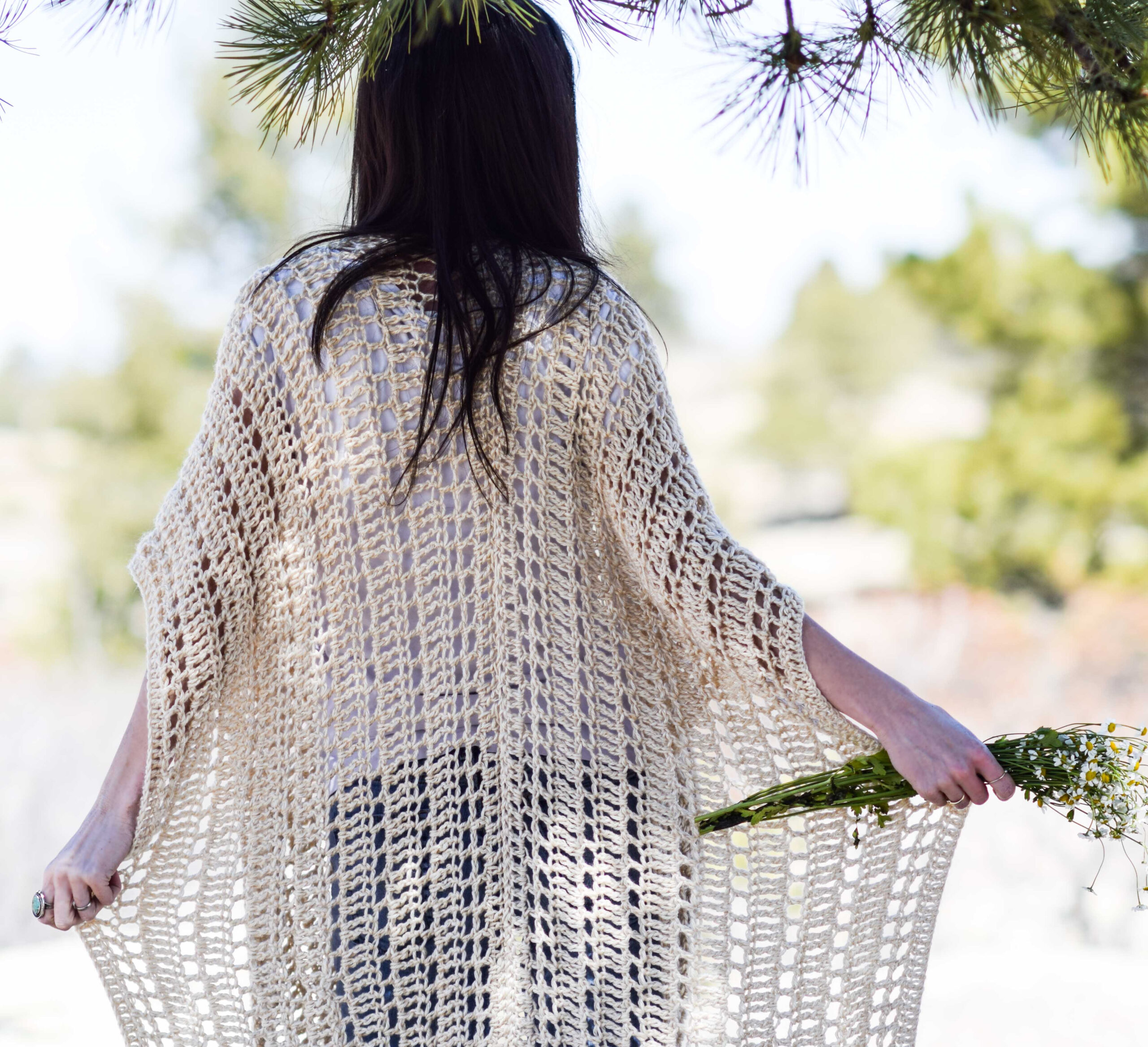 Casablanca Summer Poncho Crochet Pattern – Mama In A Stitch throughout FREE Printable Crochet Poncho Pattern